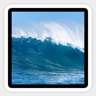 Big Blue Ocean Wave Sticker